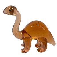 Vintage Hand Made Glass Small Animals Creatures Ornaments Gifts Dinosaur Diplocodus circa early 2000’s Vintage Hand Made Glass Small Animals Creatures Ornaments Gifts Dinosaur Diplocodus circa early 2000's