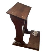 Alternative view of Vintage French Wooden Prayer Praying Kneel Knee Kneeler Step Stool Book Rest Two Tabouret Chair Prop circa 1930-40's