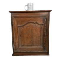 Alternative view of Vintage French Wall Hanging Cupboard Shelf Wall Wood Plinth Stand Display Storage c1940-50's
