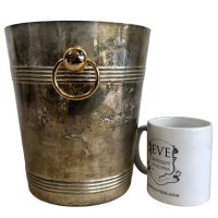 Alternative view of Vintage French Champagne Ice Bucket Silver Plated circa 1970-80's