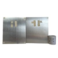 Alternative view of Vintage South American Figurine Front & Back Print On Aluminium circa 1980-90's