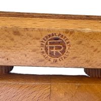 Alternative view of Vintage Italian FR Valet Butler Stand Trouser Press Clothes Hanger Suit Costume Bedroom Hotel Decor Storage Office 1950-60's