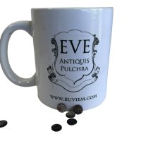 Alternative view of Antique French Tiny Small INDIVIDUAL Mother Of Pearl Plain Gaming Chip Counter Token Hand Carved Engraved circa 1920's