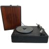 Vintage French Cased Record Player With Speaker circa 1970's