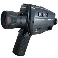 Vintage Malaysian Bauer Super 8 Video Movie Camera C108 Film Untested Cased circa 1970-80's