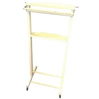 Vintage French Valet Butler Stand Wooden Clothes Hanger Suit Costume Bedroom Hotel Decor Storage B&B Top Hanger Missing c1950-60's