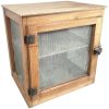 Vintage French Fromagier Gardeniere Fromage Cheese Sausage Pie Safe Cooling Mesh Closet Food Storage Box circa 1950-60's