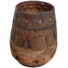 Vintage French Vintage Pottery Large Clay Pot Vase circa 1950-60's