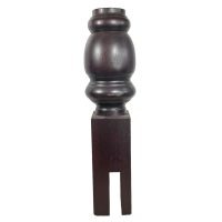 Alternative view of Vintage French Wooden Large Full Size Snooker Table Legs Leg Furniture Piece Project Stand Upcycle circa 1930-50's