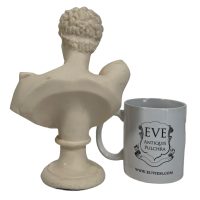 Alternative view of Vintage Greek Hermes Resin Bust Head Ornament Figurine Display Gift c1980's