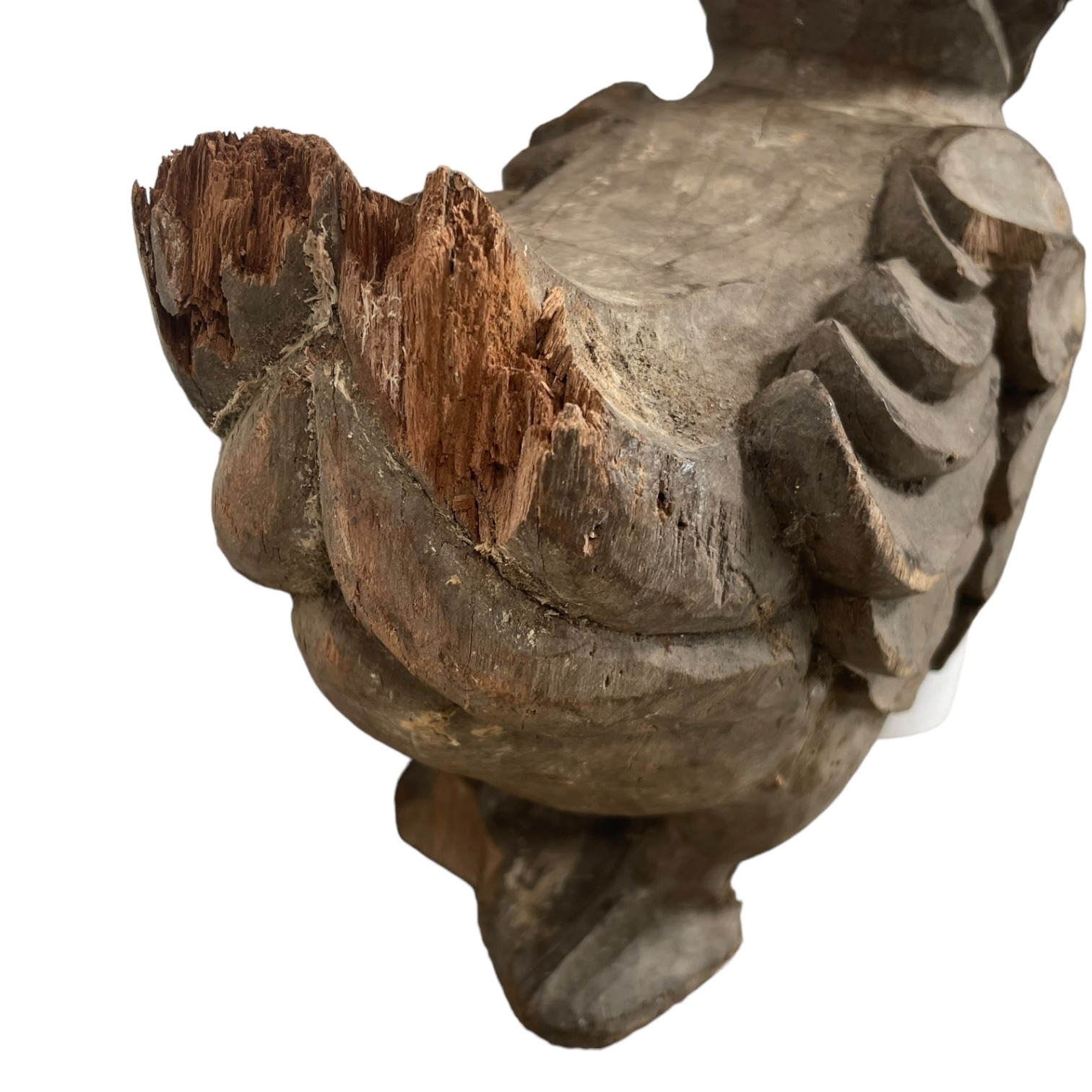 Vintage German Austrian Wooden Wood Carved Animal Bird Duck Decorative Hand Carved Figurine Decor Folk Art DAMAGED c1940-1950’s 5 Vintage German Austrian Wooden Wood Carved Animal Bird Duck Decorative Hand Carved Figurine Decor Folk Art DAMAGED c1940-1950's - Image 5