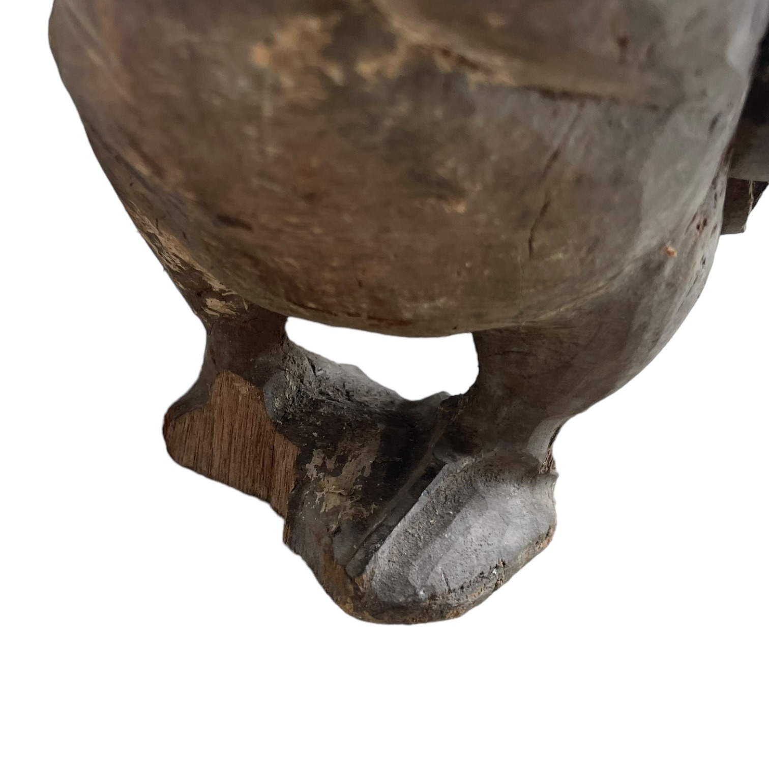 Vintage German Austrian Wooden Wood Carved Animal Bird Duck Decorative Hand Carved Figurine Decor Folk Art DAMAGED c1940-1950’s 4 Vintage German Austrian Wooden Wood Carved Animal Bird Duck Decorative Hand Carved Figurine Decor Folk Art DAMAGED c1940-1950's - Image 4