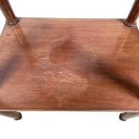 Alternative view of Vintage French Stone Topped Wooden Caged Nightstand Sideboard Bedside Cabinet Rest Cupboard Small Storage Unit Wood Display c1950's