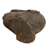 Alternative view of Vintage German Austrian Wooden Wood Carved Animal Bird Duck Decorative Hand Carved Figurine Decor Folk Art DAMAGED c1940-1950's