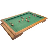 Vintage French Wooden Bar Ball Game Display Man Cave Sports Games Room circa 1950-60's