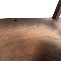 Alternative view of Vintage French Wooden Wood Five Stand Shelf Ornament Display Shelfs Kitchen Display Wall Mounted circa 1950-60's