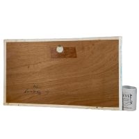 Alternative view of Vintage French Oil Painting Normandy Countryside Haystack On Board Art Signed G Soucy c1994