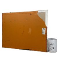 Alternative view of Vintage French Dark Abstract Oil Painting Alamar On Board A Sylvin Signed c1990's