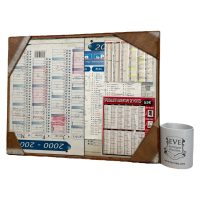 Alternative view of Vintage French Still Life Fruit Bowl Apple Orange Grapes Painting On Board Framed Signed Juliette Donliano circa 1985