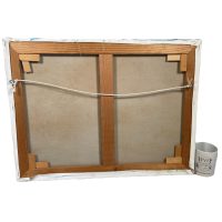 Alternative view of Painting Vase Of Flowers Original Oil On Canvas Wall Decor Decoration Signed By Artist G. Laftiente