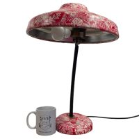 Alternative view of Vintage French Desk Table Reading Lamp Tabletop Sideboard Desk Light Lighting circa 1960's