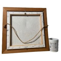 Alternative view of Vintage French Vegetable Framed Original Painting Onions Still Life On Canvas Signed Seor Donnier circa 1980's