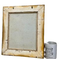 Alternative view of Vintage French Still Life Flowers Pink Roses In Basket Study Oil Painting On Canvas circa 1990-2000