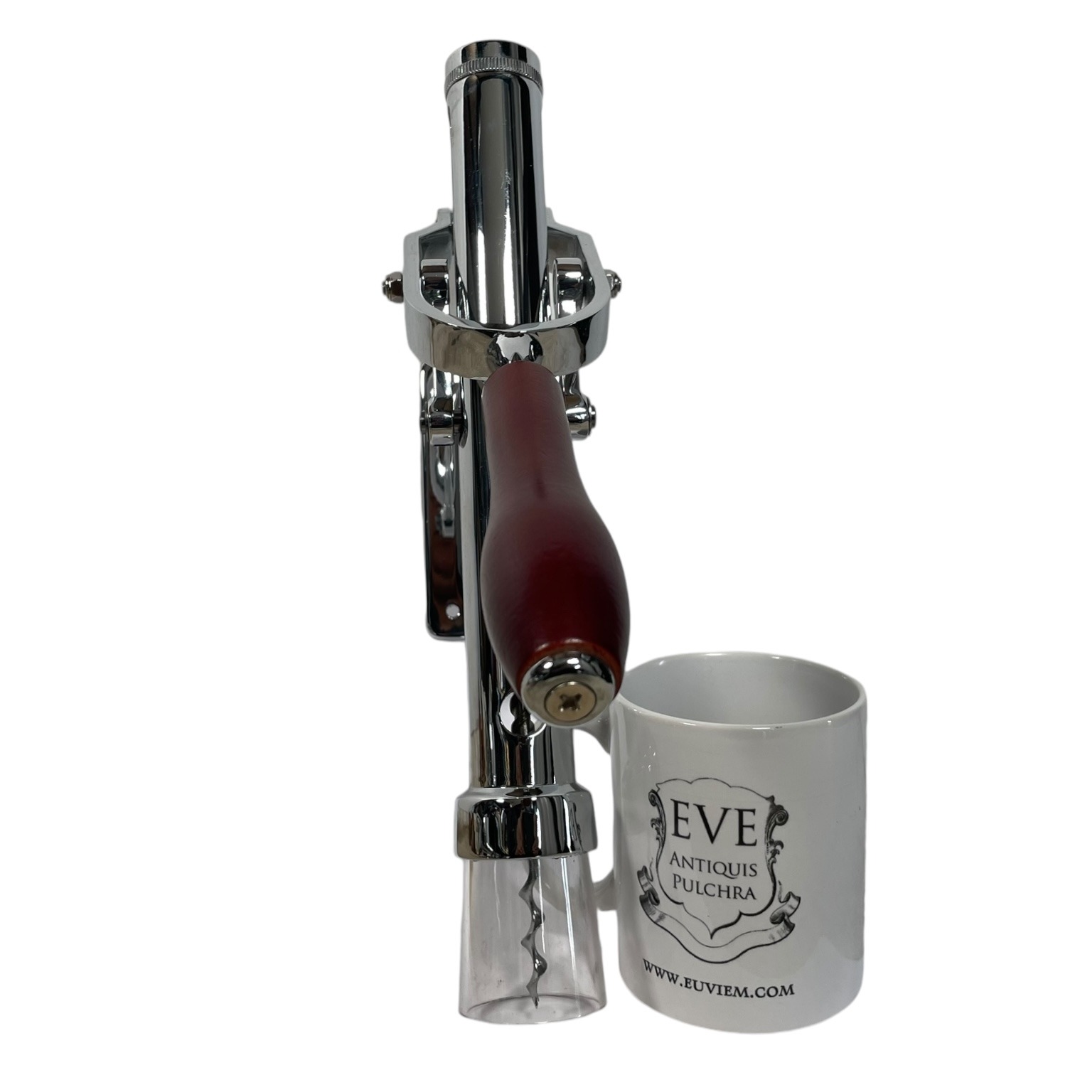 Vintage French Wall Mounted Metal Corkscrew Cork Puller Bottle Opener Bar Cafe Restaurant Decor circa 2000 3 Vintage French Wall Mounted Metal Corkscrew Cork Puller Bottle Opener Bar Cafe Restaurant Decor circa 2000 - Image 3