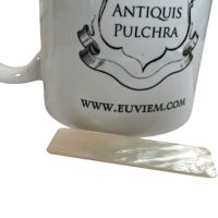 Alternative view of Antique Chinese INDIVIDUAL Mother Of Pearl Rectangular Plain Gaming Chip Counter Token c1850-1900's