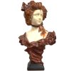 Vintage French Ladies Lady Woman Bust Head Ornament Figurine Display Gift Figurine c1980-90's