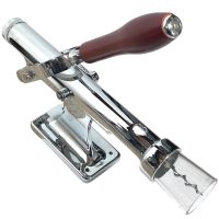 Vintage French Wall Mounted Metal Corkscrew Cork Puller Bottle Opener Bar Cafe Restaurant Decor circa 2000