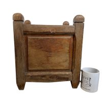 Alternative view of Vintage French Hardwood Wooden Planter Plant Pot Holder Garden Flower Display Vase Stand Planters Pots Flowerpots circa 1980-90's