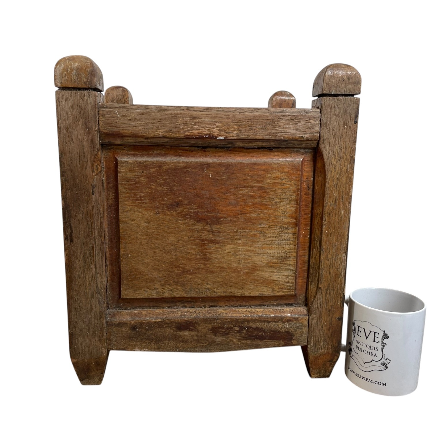 Vintage French Hardwood Wooden Planter Plant Pot Holder Garden Flower Display Vase Stand Planters Pots Flowerpots circa 1980-90’s 2 Vintage French Hardwood Wooden Planter Plant Pot Holder Garden Flower Display Vase Stand Planters Pots Flowerpots circa 1980-90's - Image 2