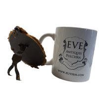 Alternative view of Vintage French Small Desktop Table Top Photo Portrait Frame Copper Coloured Metal Ornate Decorated Decadent Decorative Black c1960's