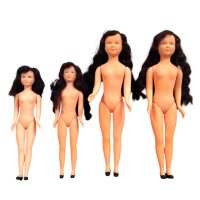 Alternative view of Vintage French Collection Of Four Plastic Dolls Sisters Twins Toys circa 1970's