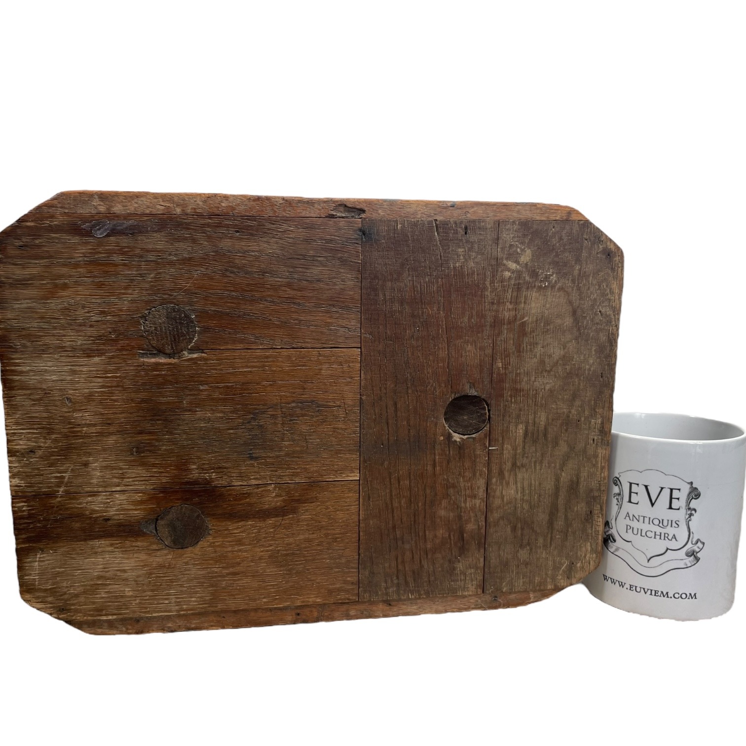 Home Made Stool Vintage French Small Milking Stool Wooden Brown Small Chair Stand Display Rest Plinth Seat Tabouret c1960-70’s 6 Home Made Stool Vintage French Small Milking Stool Wooden Brown Small Chair Stand Display Rest Plinth Seat Tabouret c1960-70's - Image 6