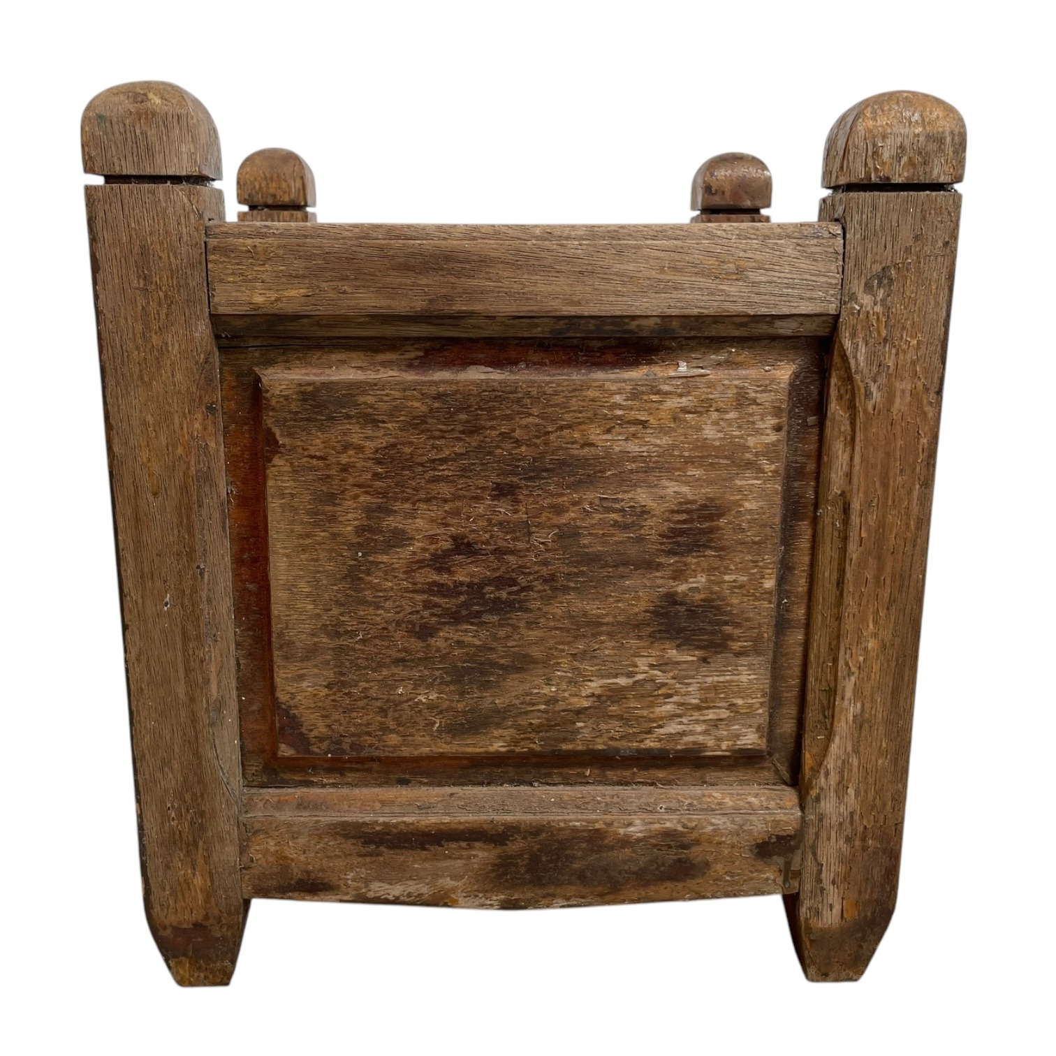 Vintage French Hardwood Wooden Planter Plant Pot Holder Garden Flower Display Vase Stand Planters Pots Flowerpots circa 1980-90’s 3 Vintage French Hardwood Wooden Planter Plant Pot Holder Garden Flower Display Vase Stand Planters Pots Flowerpots circa 1980-90's - Image 3