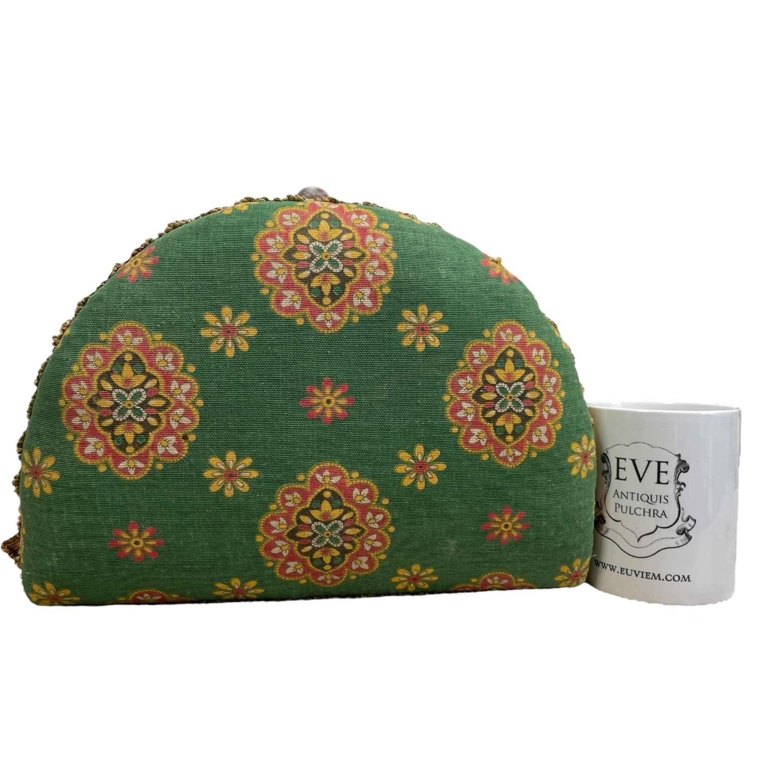 Vintage French Cushioned Wooden Bobbin Leg Tripod Milking Stool Seat Table Farm D Shaped Seat Plant Rest Stand Plinth Tabouret c1960’s 4 Vintage French Cushioned Wooden Bobbin Leg Tripod Milking Stool Seat Table Farm D Shaped Seat Plant Rest Stand Plinth Tabouret c1960's - Image 4