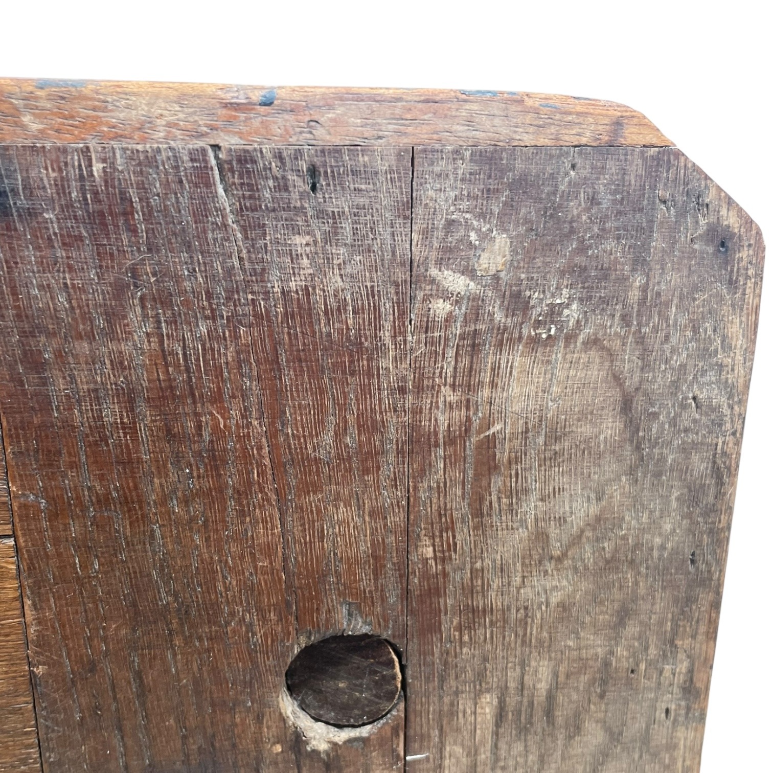 Home Made Stool Vintage French Small Milking Stool Wooden Brown Small Chair Stand Display Rest Plinth Seat Tabouret c1960-70’s 7 Home Made Stool Vintage French Small Milking Stool Wooden Brown Small Chair Stand Display Rest Plinth Seat Tabouret c1960-70's - Image 7