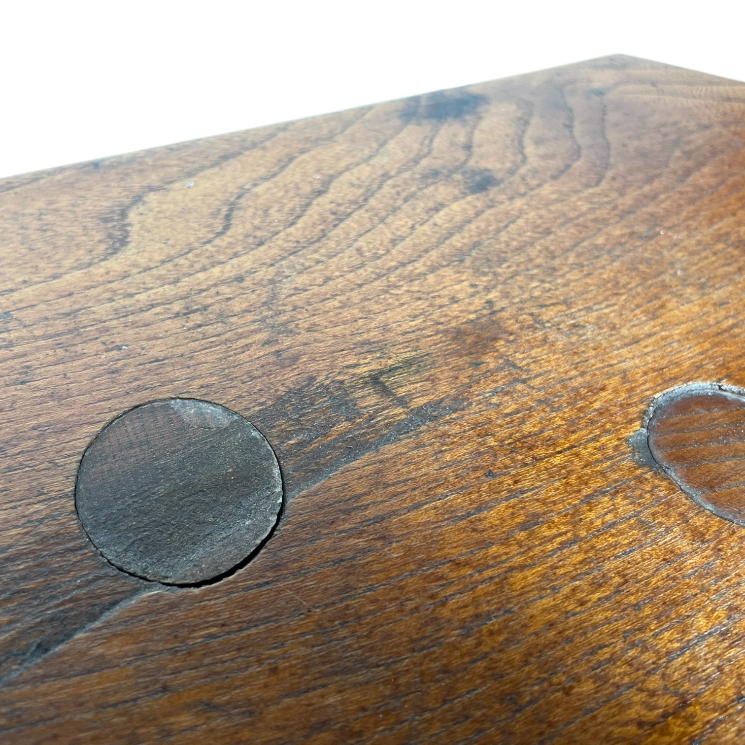 Vintage French Plant Stand Plinth Wooden Stool Seat Rest Tripod Leg Tabouret c1960’s 4 Vintage French Plant Stand Plinth Wooden Stool Seat Rest Tripod Leg Tabouret c1960's - Image 4