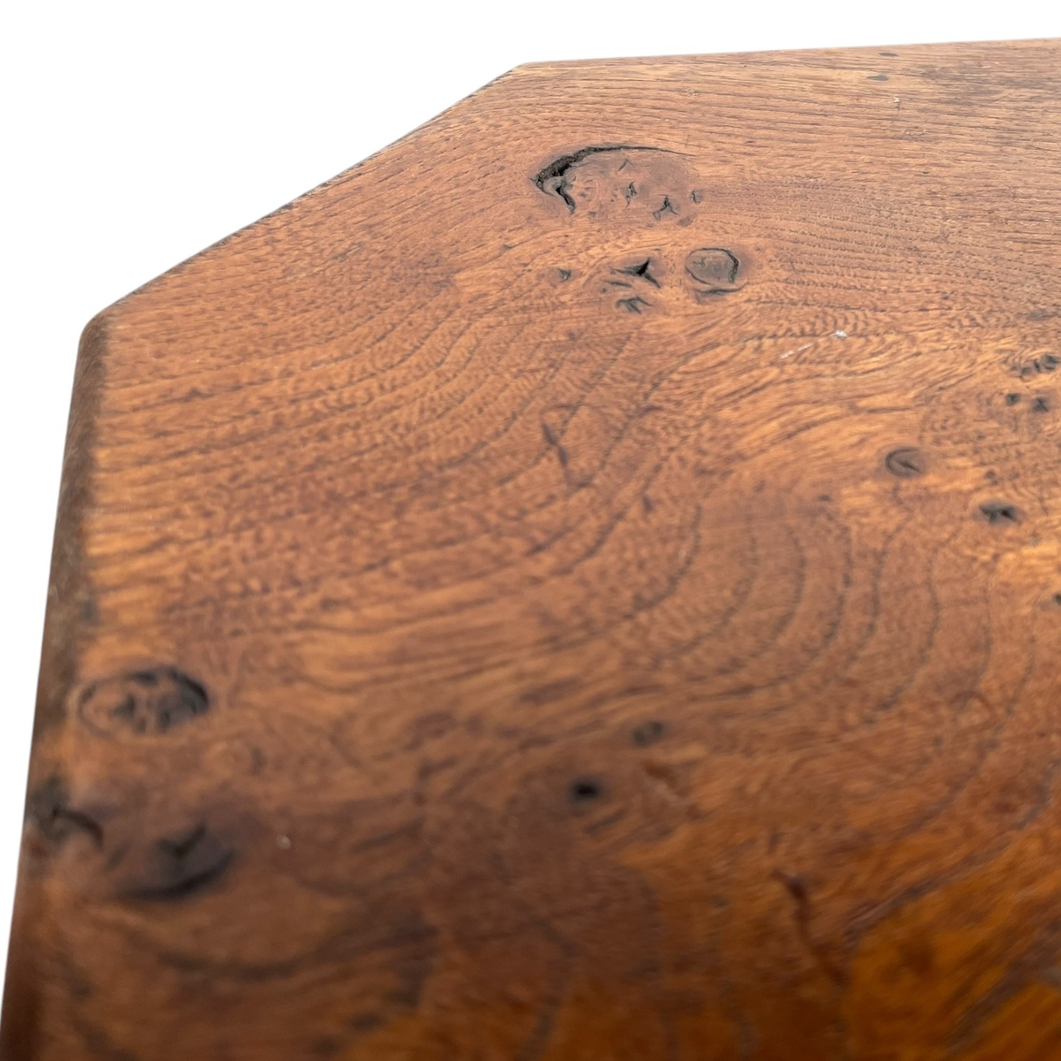 Vintage French Plant Stand Plinth Wooden Stool Seat Rest Tripod Leg Tabouret c1960’s 5 Vintage French Plant Stand Plinth Wooden Stool Seat Rest Tripod Leg Tabouret c1960's - Image 5