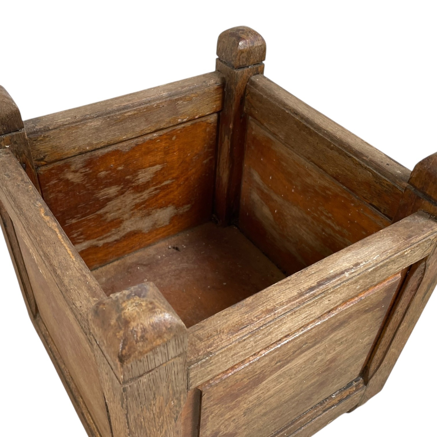 Vintage French Hardwood Wooden Planter Plant Pot Holder Garden Flower Display Vase Stand Planters Pots Flowerpots circa 1980-90’s 5 Vintage French Hardwood Wooden Planter Plant Pot Holder Garden Flower Display Vase Stand Planters Pots Flowerpots circa 1980-90's - Image 5