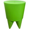 Vintage French Stool Starck Rest Chair Seat Rest Plinth Stand Display Tabouret Bright Green Designer Storage Tabouret c1990's