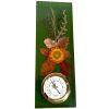 Vintage French Resin Encased Foliage Wall Hanging Barometer Barometre Weather Forecasting Instrument Hanging Wall c1970's