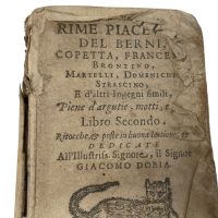 Alternative view of Antique Italian Poetry Song Book Damaged Worn Collection Books Collection Memorabilia Collector circa 1609