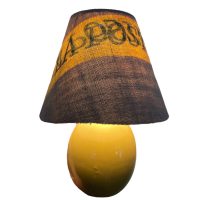 Alternative view of Vintage French La Poste Post Office Ceramic Tabletop Sideboard Desk Light Lighting Lamp circa 1990's