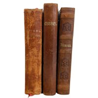 Alternative view of Antique French Collection Leather Bound Religious Prayer Books Collection Catholic Memorabilia Collector circa 1920-1930's