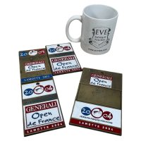 Alternative view of Vintage French Horse Pony Show Metal Prize Trophy Plaque Prize Job Lot Collection c2000's