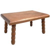 Vintage French Bench Stool Step Small Tiny Wooden Wood Chair Seat Side Stand Flower Pot Display Shelf Bobbin Leg Tabouret c1960’s Vintage French Bench Stool Step Small Tiny Wooden Wood Chair Seat Side Stand Flower Pot Display Shelf Bobbin Leg Tabouret c1960's