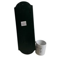 Alternative view of Vintage French Wall Mounted Metal Wooden Corkscrew Cork Puller Bottle Opener Bar Cafe Restaurant Decor circa 1980-90's